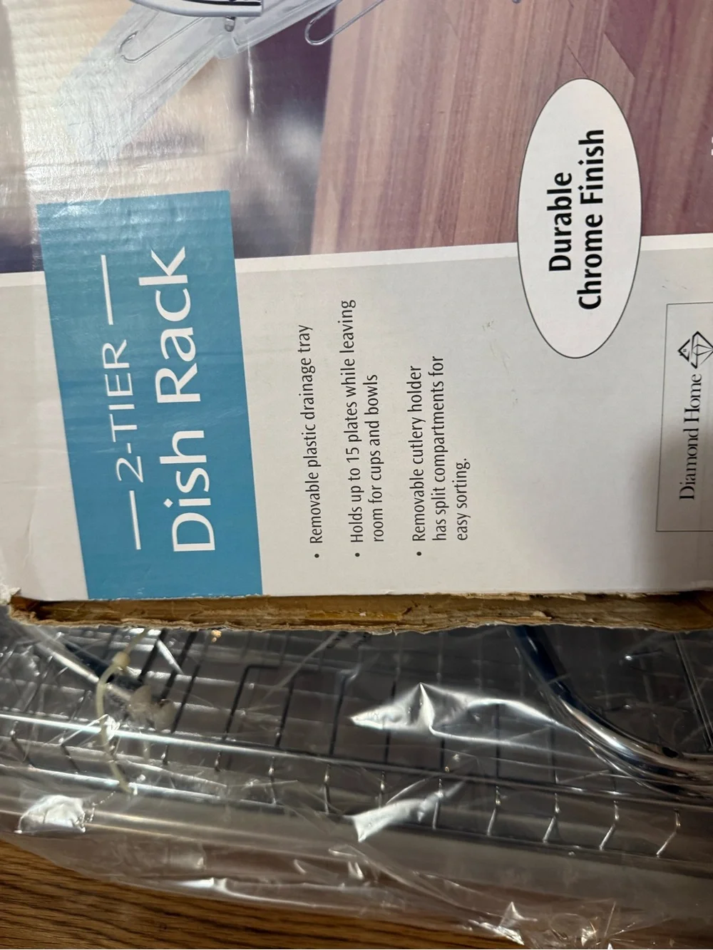 Dish rack, 2 tier